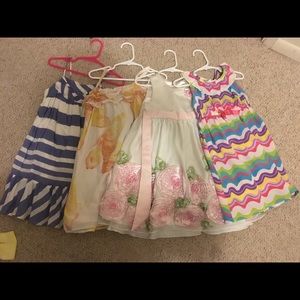 14 dresses of 4t girls dress lot/bundle